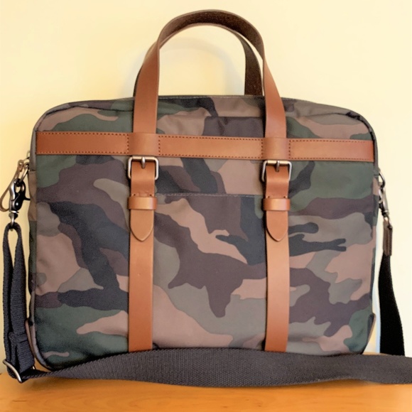 fossil laptop bag men's